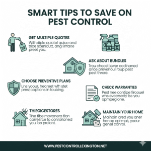 Tips to Save Money on Pest Control