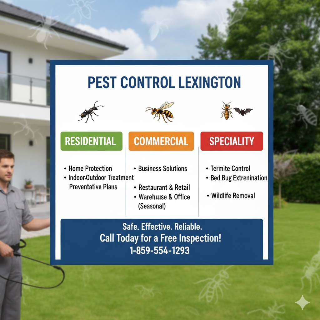Pest Control Pricing in Lexington, KY: What Homeowners Should Know