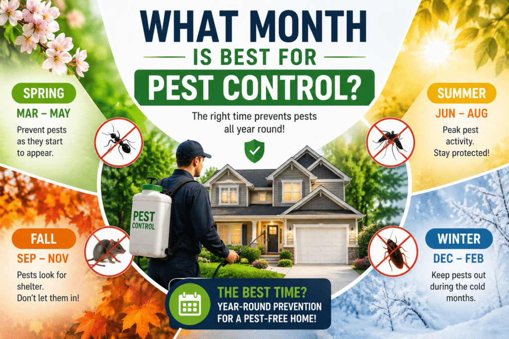 What Month Is Best for Pest Control?